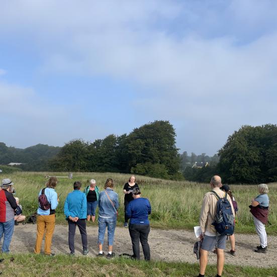 Tidligere litteragåtur i Ørbæk.