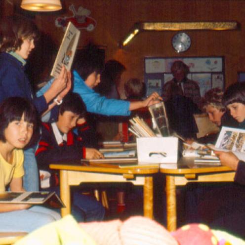 Også tegneserien kom i 1970’erne ind i varmen på biblioteket.