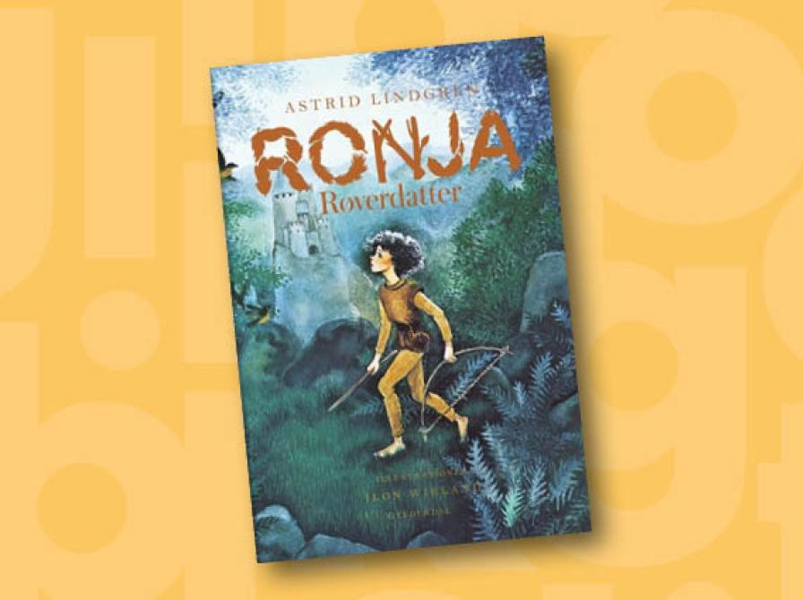 Bogforsiden til Ronja Røverdatter.
